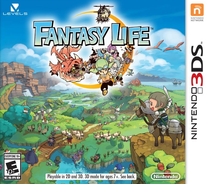 Fantasy Life 3DS (MEGA + MediaFire)