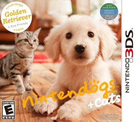 Nintendogs + Cats: Golden Retriever & New Friends 3DS (MEGA + MediaFire)