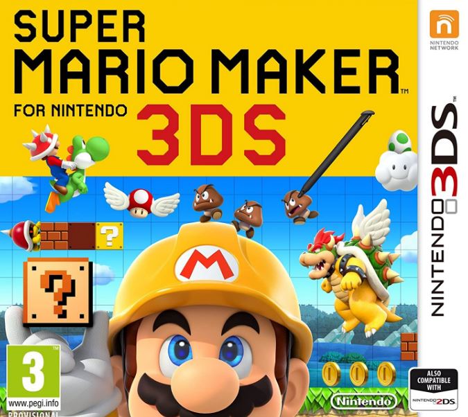 Super Mario Maker for Nintendo 3DS (MEGA + MediaFire)