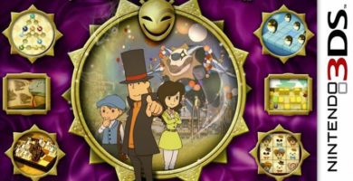 Professor Layton and the Miracle Mask 3DS (MEGA + MediaFire)