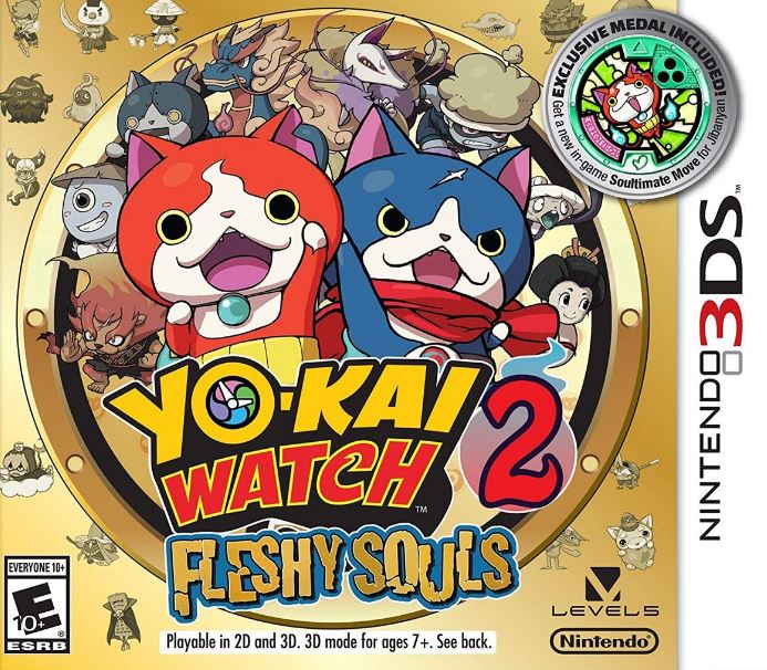 Yo-Kai Watch 2: Fleshy Souls 3DS (MEGA + MediaFire)