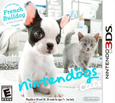 Nintendogs + Cats: French Bulldog & New Friends 3DS (MEGA + MediaFire)