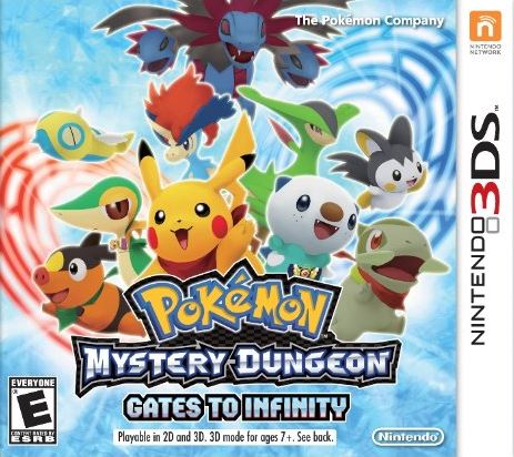 Pokemon Mystery Dungeon: Gates to Infinity 3DS (MEGA + MediaFire)
