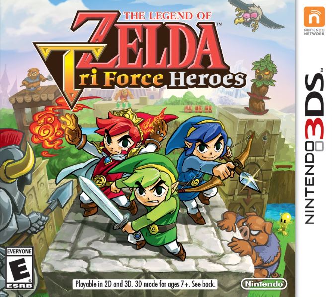 The Legend of Zelda: Tri Force Heroes 3DS (MEGA + MediaFire)