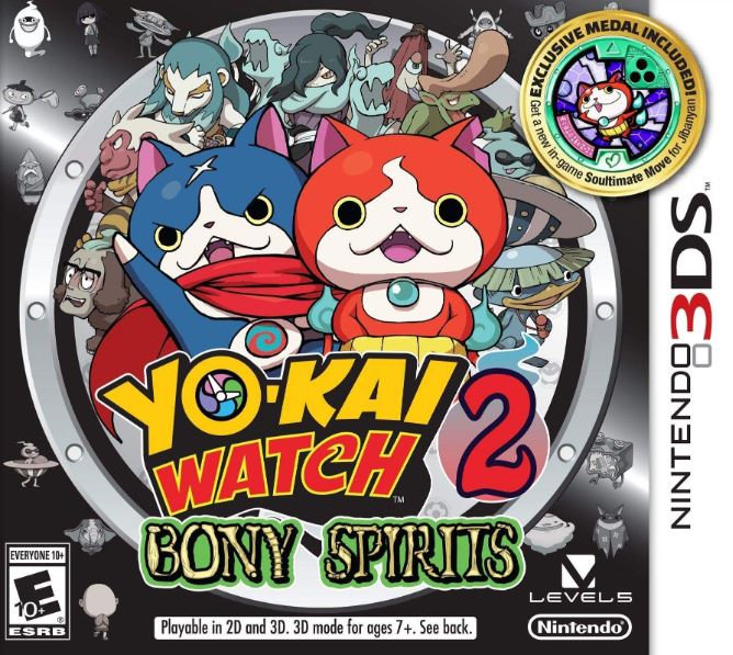 Yo-Kai Watch 2 - Bony Spirits 3DS (MEGA + MediaFire)