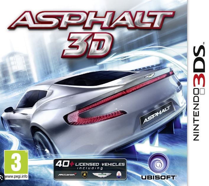 Asphalt 3D 3DS (MEGA + MediaFire)