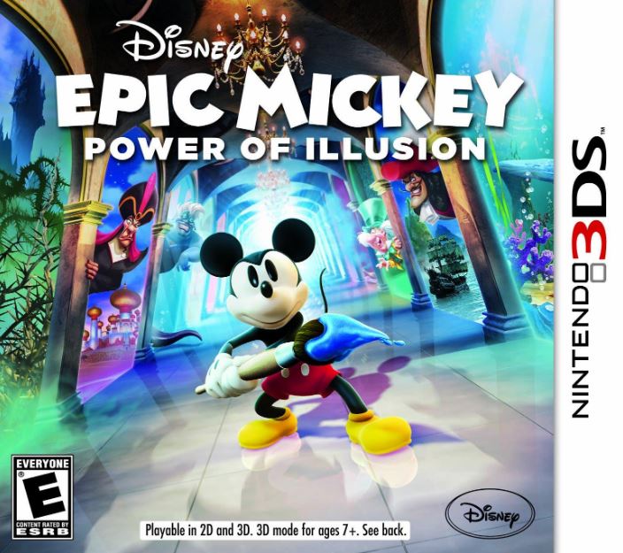 Disney Epic Mickey - Power of Illusion 3DS (MEGA + MediaFire)