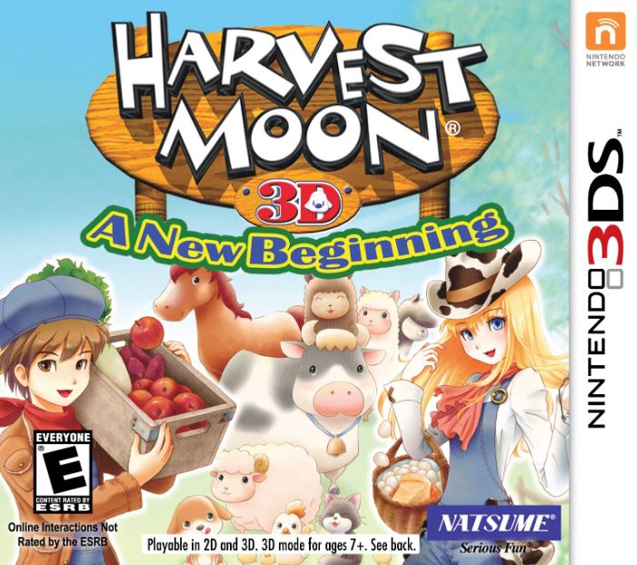 Harvest Moon 3D - A New Beginning 3DS (MEGA + MediaFire)