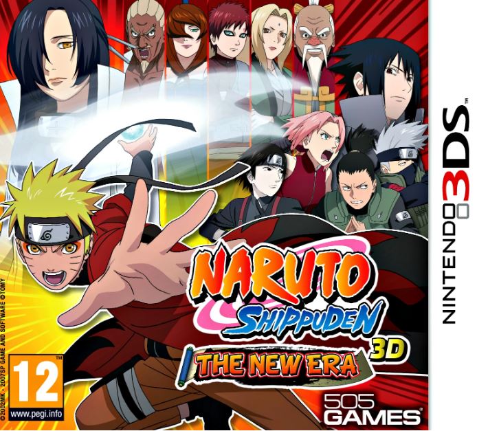Naruto Shippuden 3D - The New Era 3DS (MEGA + MediaFire)