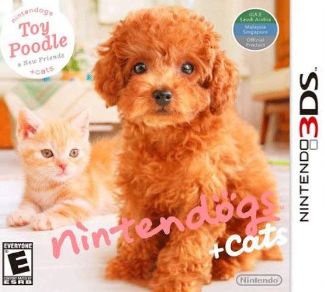 Nintendogs + Cats - Toy Poodle & New Friends 3DS (MEGA + MediaFire)