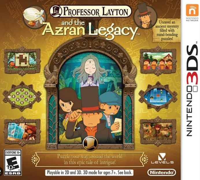 Professor Layton and the Azran Legacy 3DS (MEGA + MediaFire)