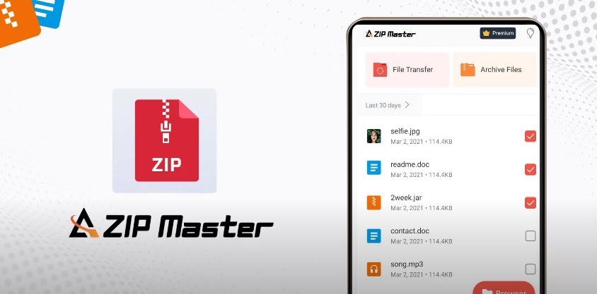 AZIP Master: ZIP / RAR, Unzip APK (Premium)